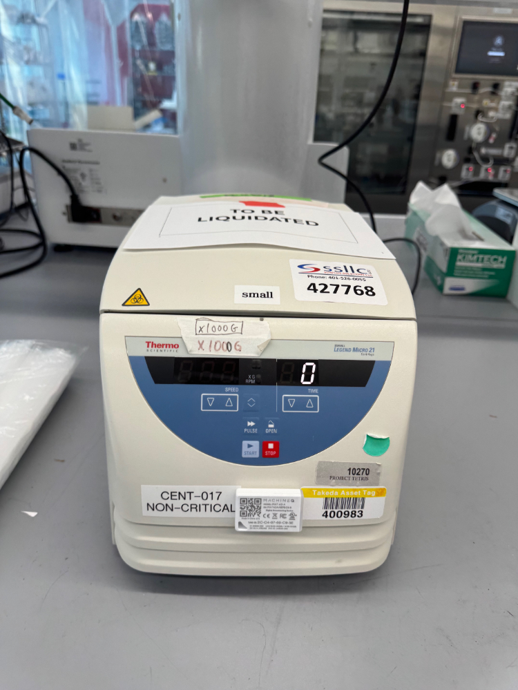 Image of Thermo Sorvall Legend Micro 21 Centrifuge